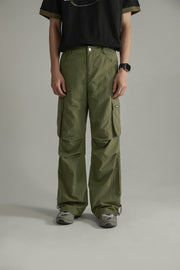 Daily Cargo Pocket Straight Pants