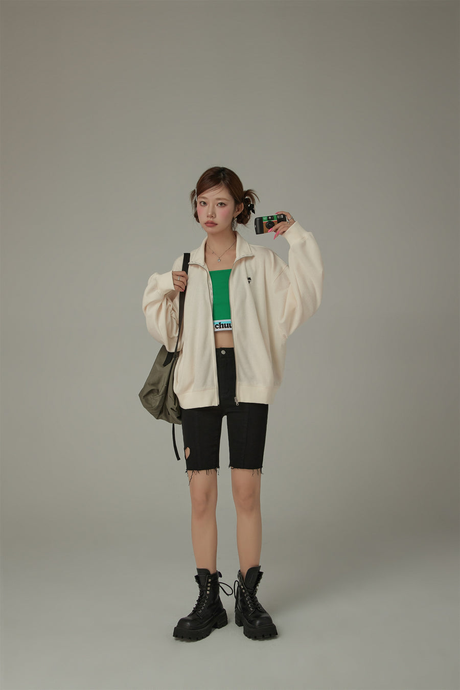 CHUU Sporty Zip-Up Loosefit Jacket