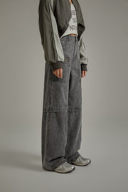 Basic Pocket Wide Pants