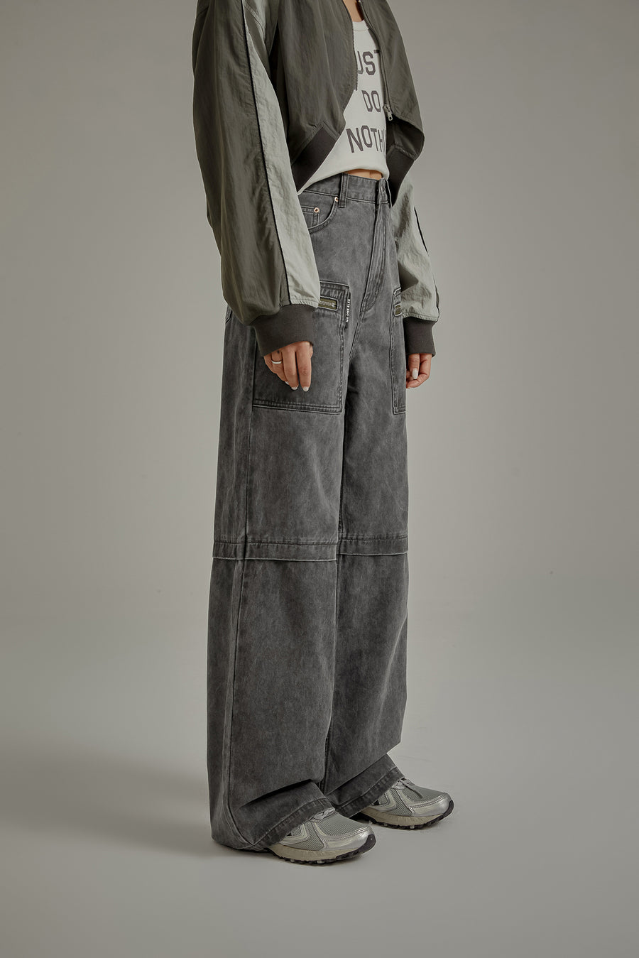 CHUU Basic Pocket Wide Pants