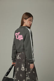 Sporty Loose Zip-Up Jacket