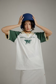 Colorblocked Raglan T-Shirt