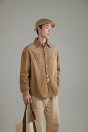 Vintage Pocket Loose Fit Shirt