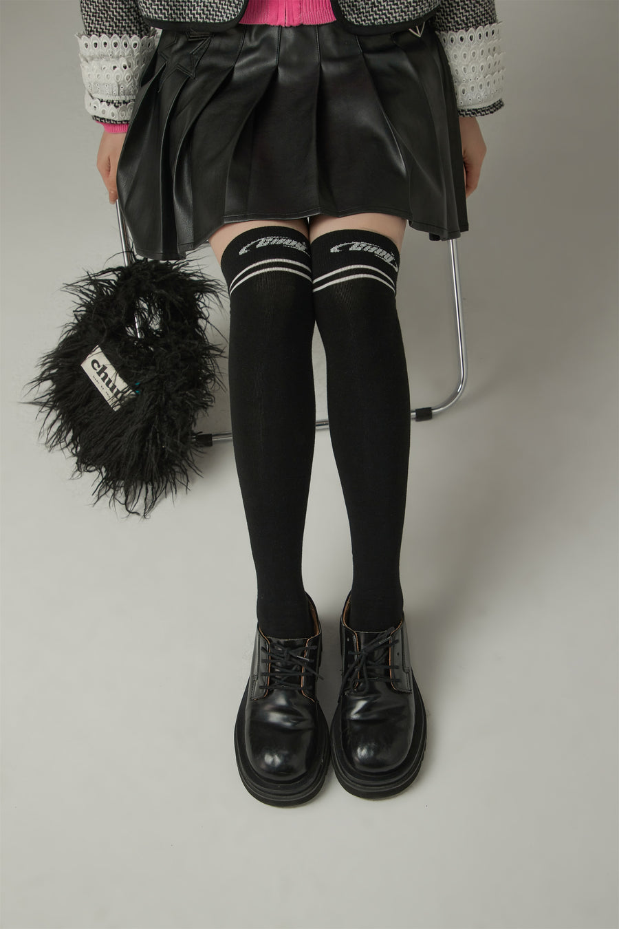 CHUU Basic Over The Knee Socks