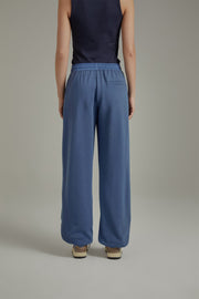 Sporty Jogger Wide Pants