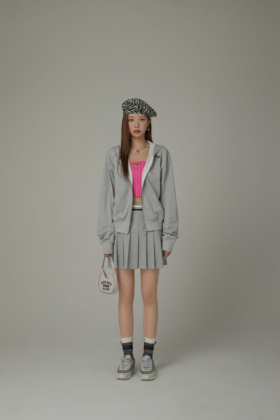 CHUU Basic Pocket Hooded Zip-Up