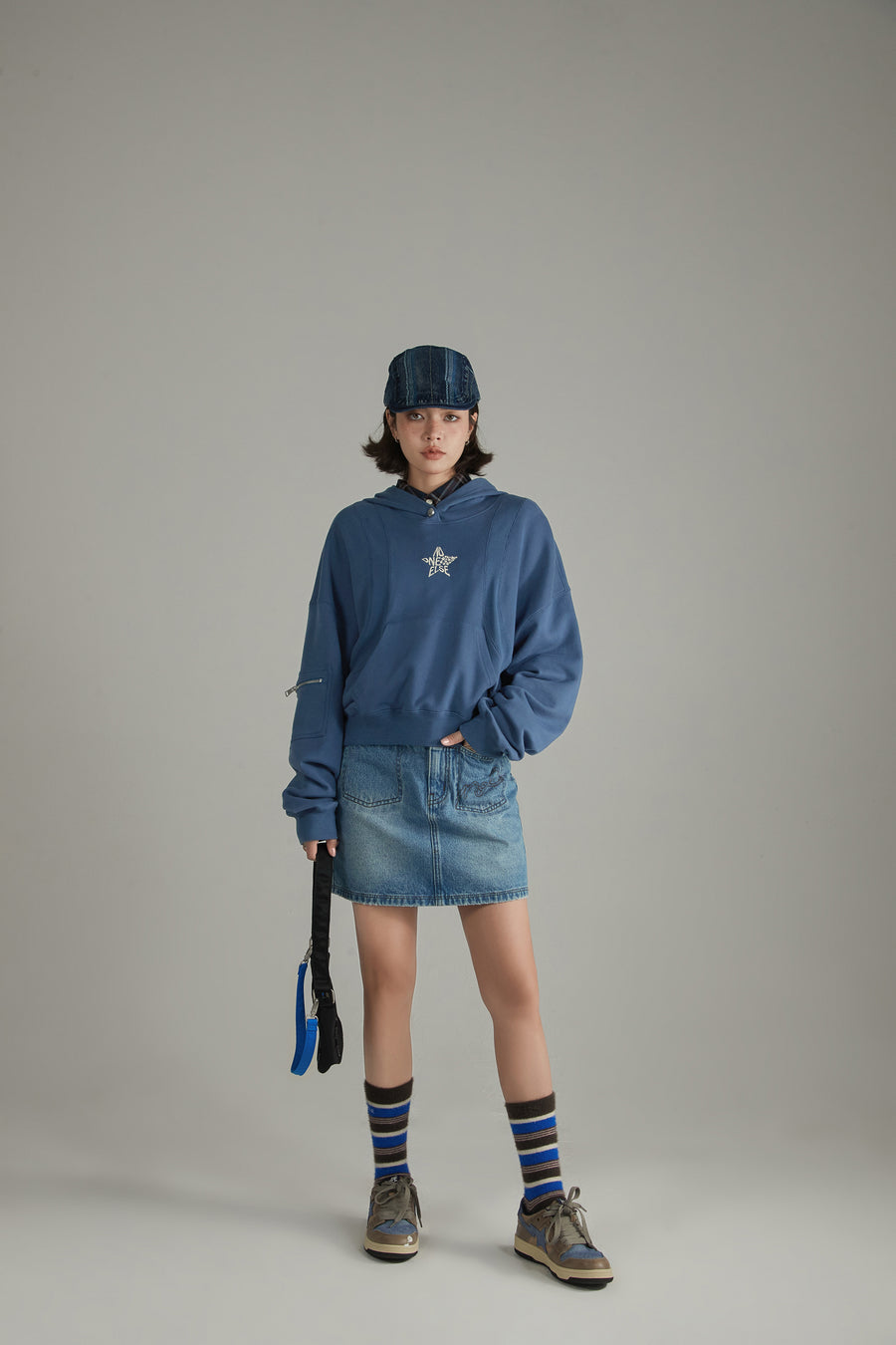 CHUU Star Basic Hoodie