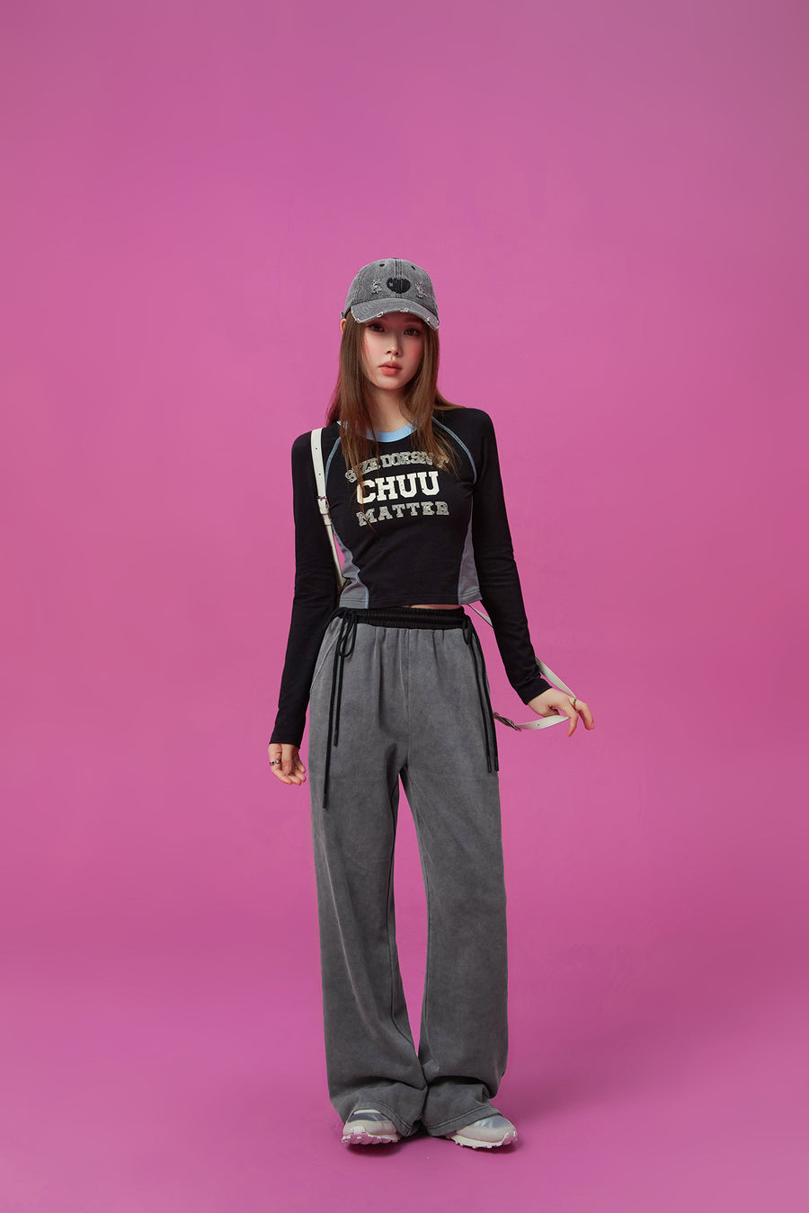 CHUU String Casual Pants