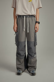 Color Matching Cargo Pants