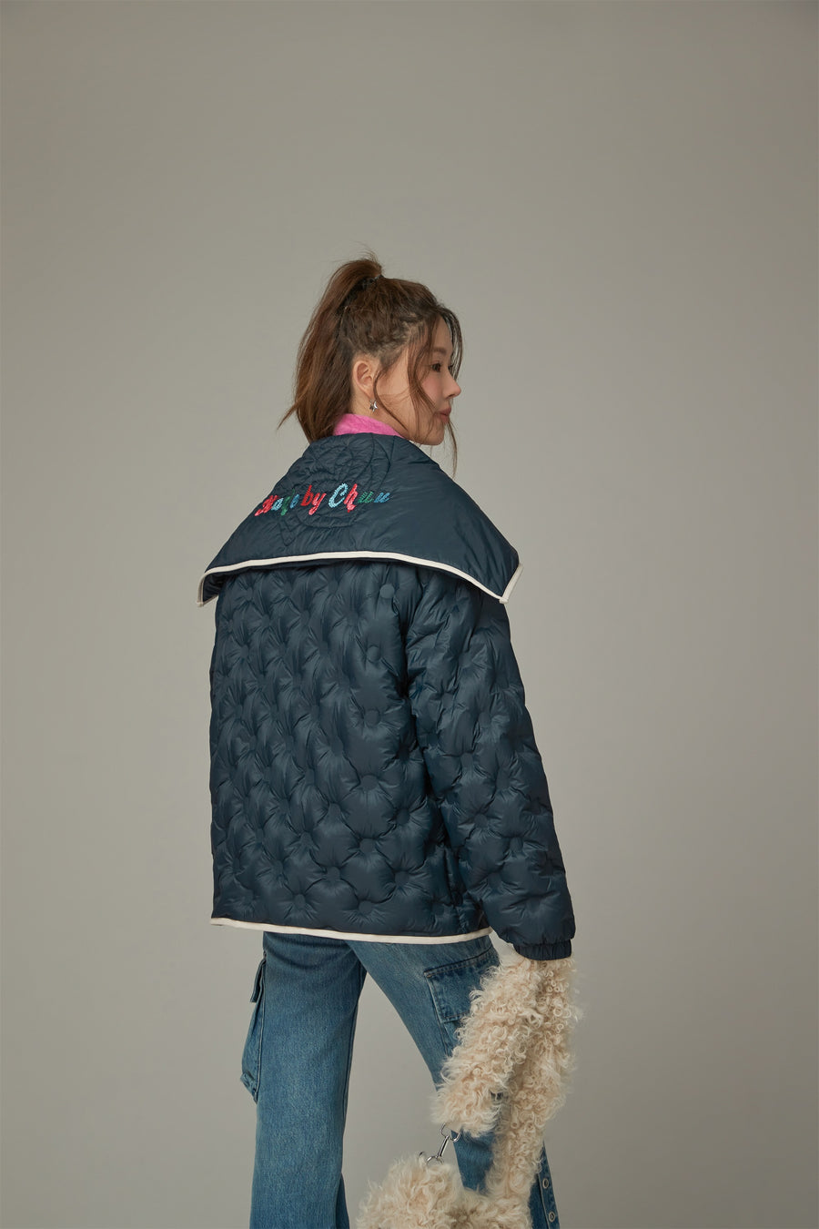 CHUU Sailor Quilting Padded Jacket