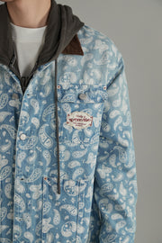 Paisley Pocket Denim Jacket