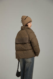 Raglan Big Pocket Padded Jacket