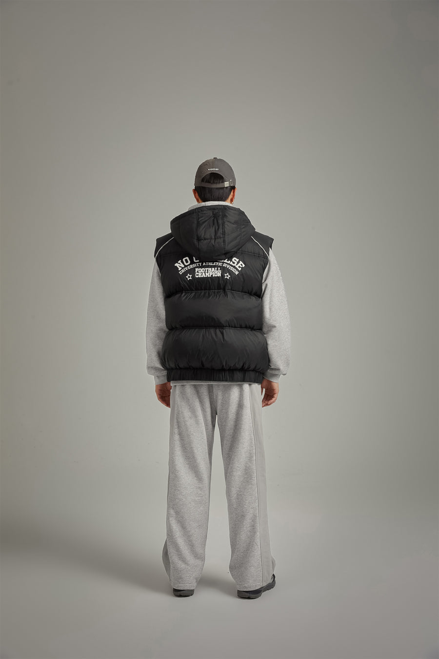 CHUU Hooded Padded Vest