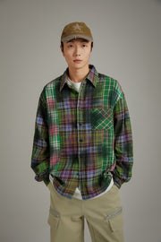 Printed Check Shirt