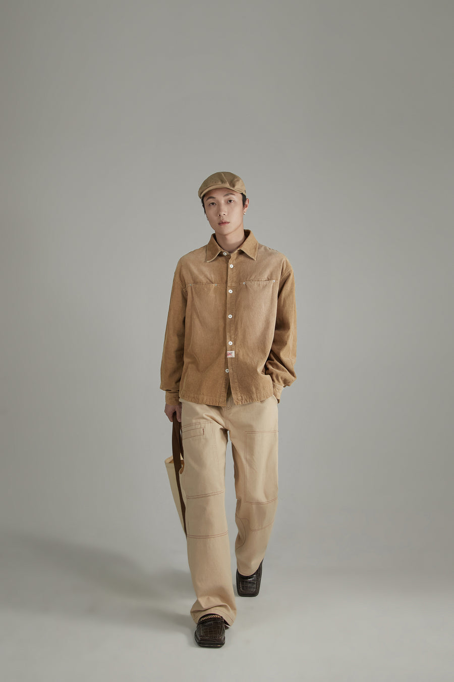 CHUU Vintage Pocket Loose Fit Shirt