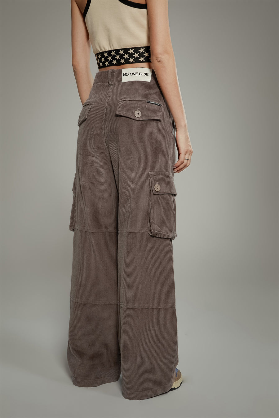 CHUU Corduroy Cargo Pants