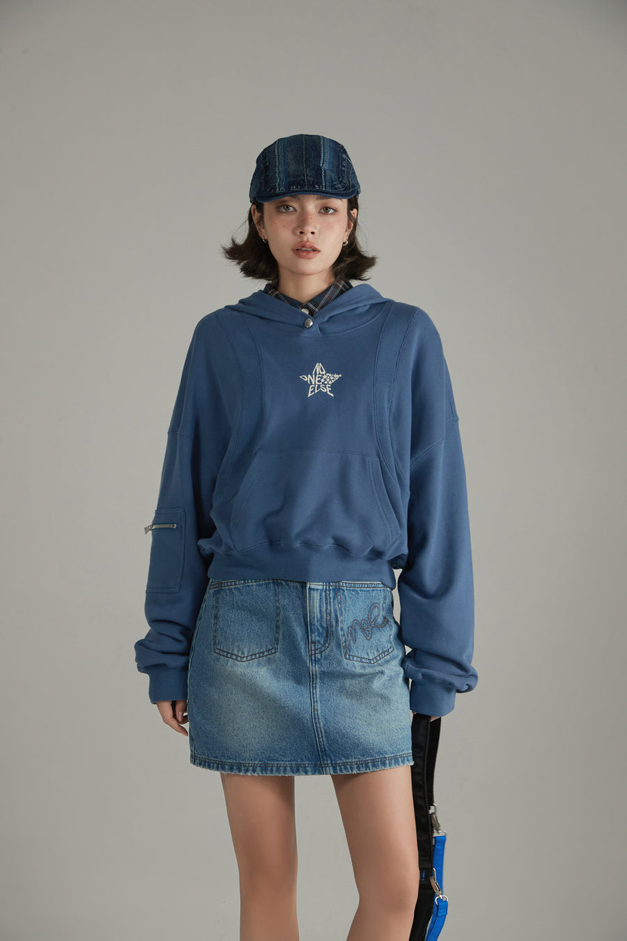 CHUU Star Basic Hoodie