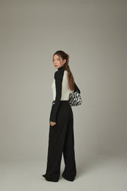 Logo String Wide Pants