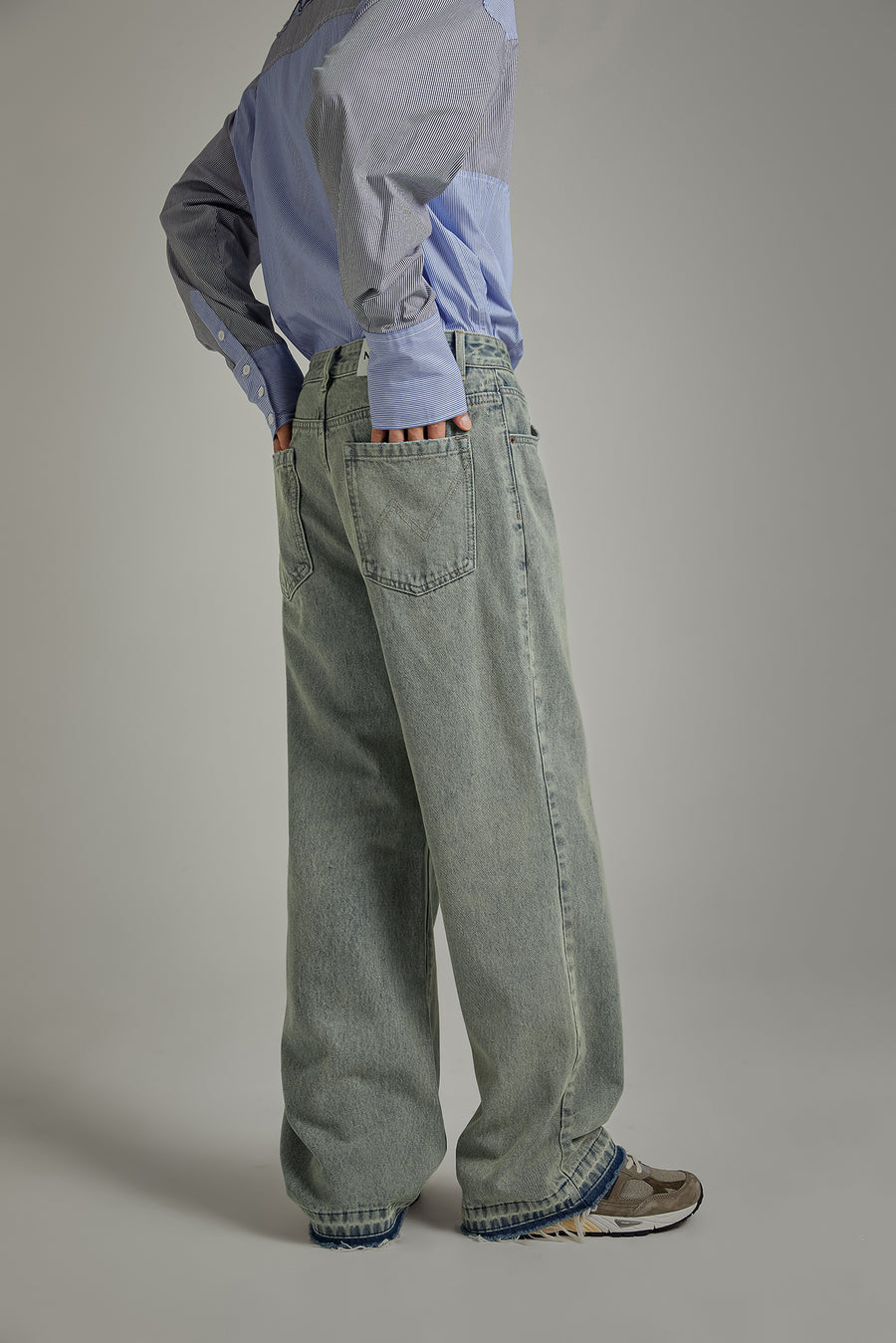 CHUU Wide Denim Daily Jeans