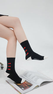 Made By Chuu Cherries High Socks