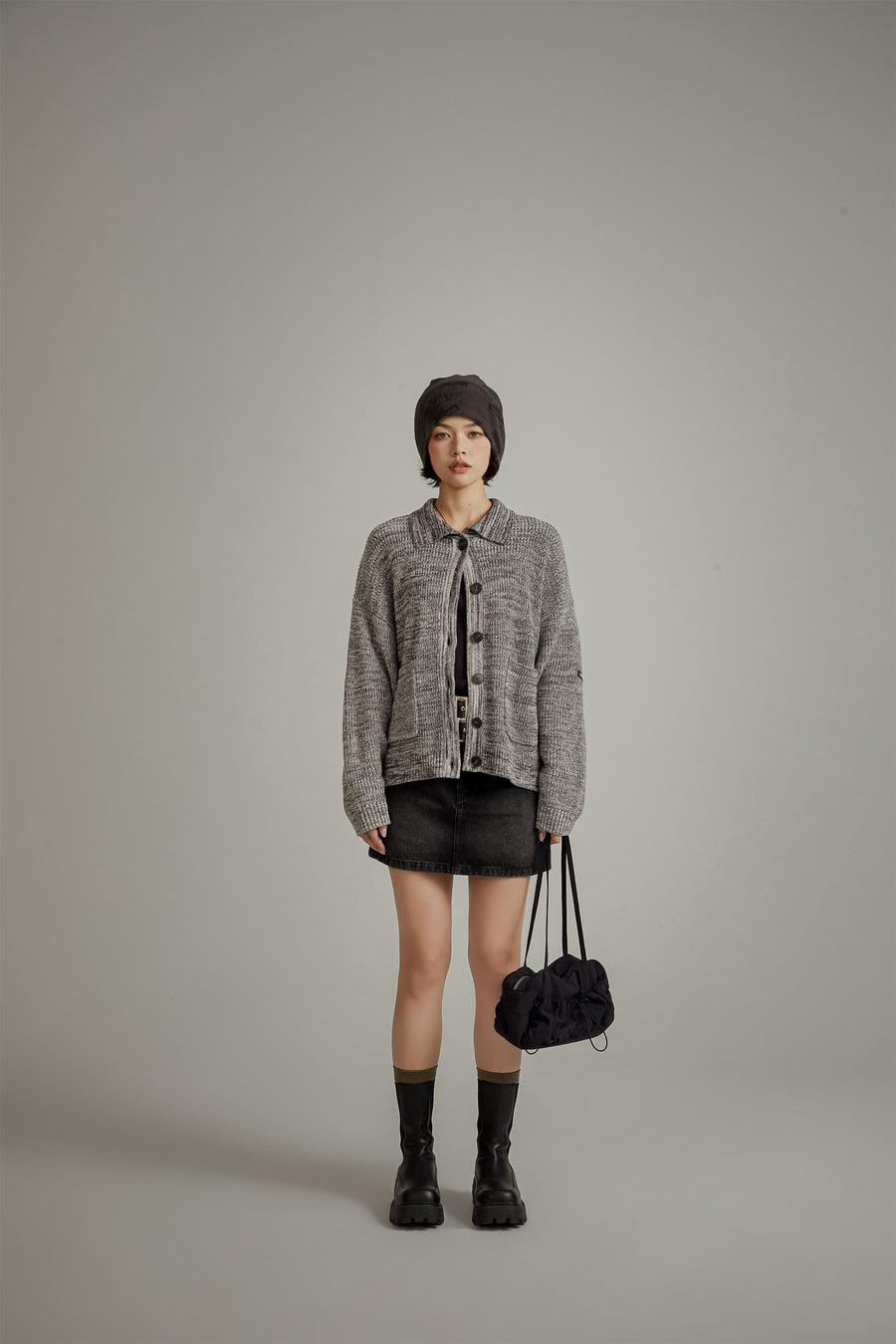 CHUU Oversized Knit Button Cardigan