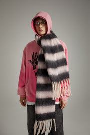 Fringe Stripe Muffler