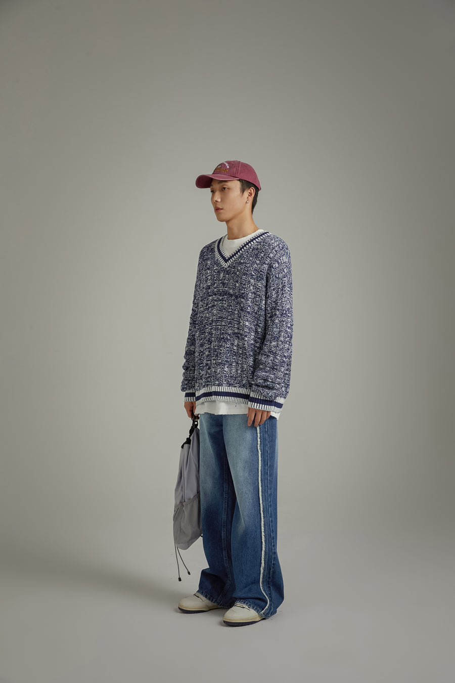 CHUU V-Neck Loose Knit Sweater