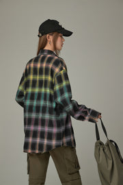 Rainbow Check Shirt