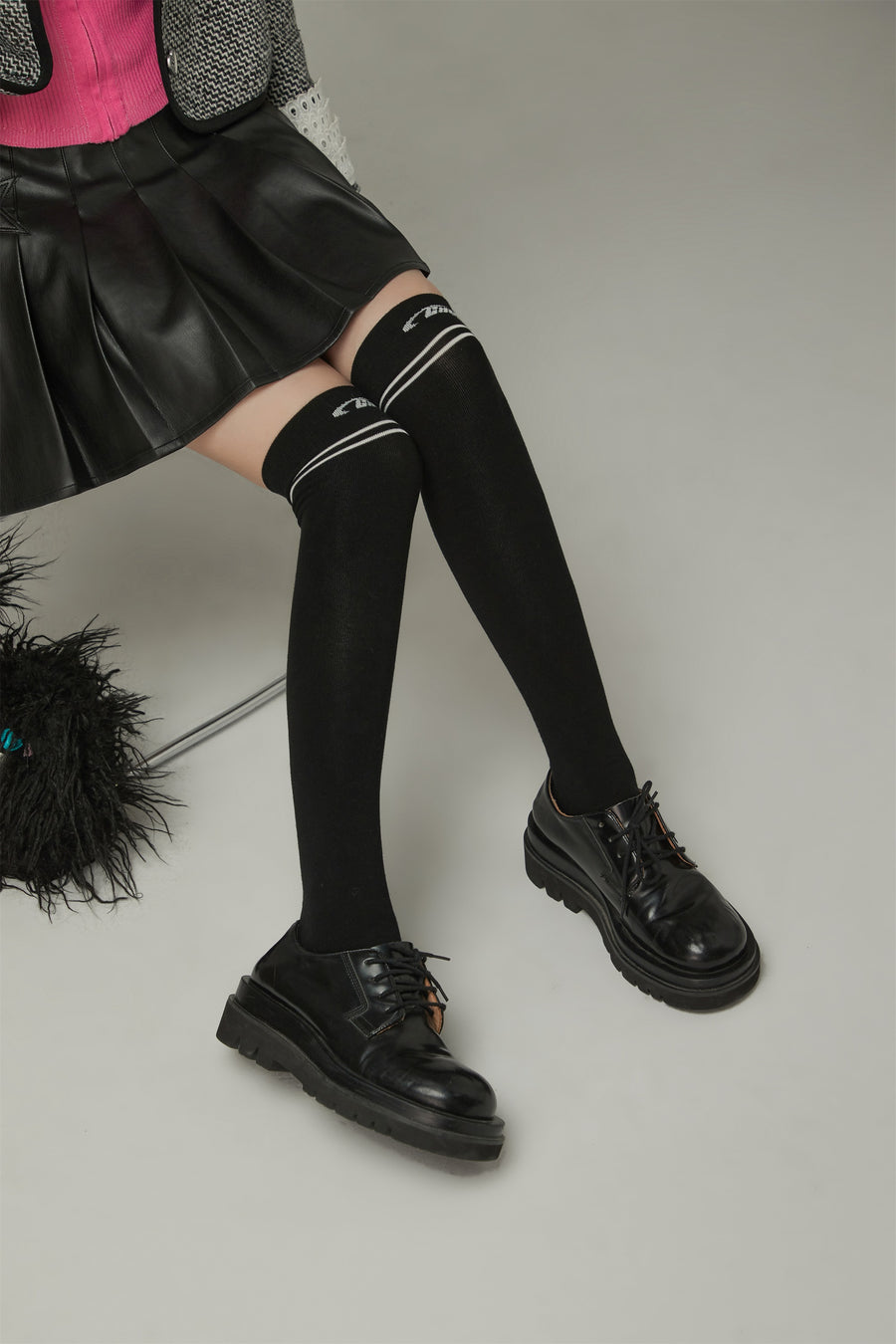 CHUU Basic Over The Knee Socks