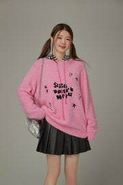 Size Doesnt Matter Knit Stars Sweater