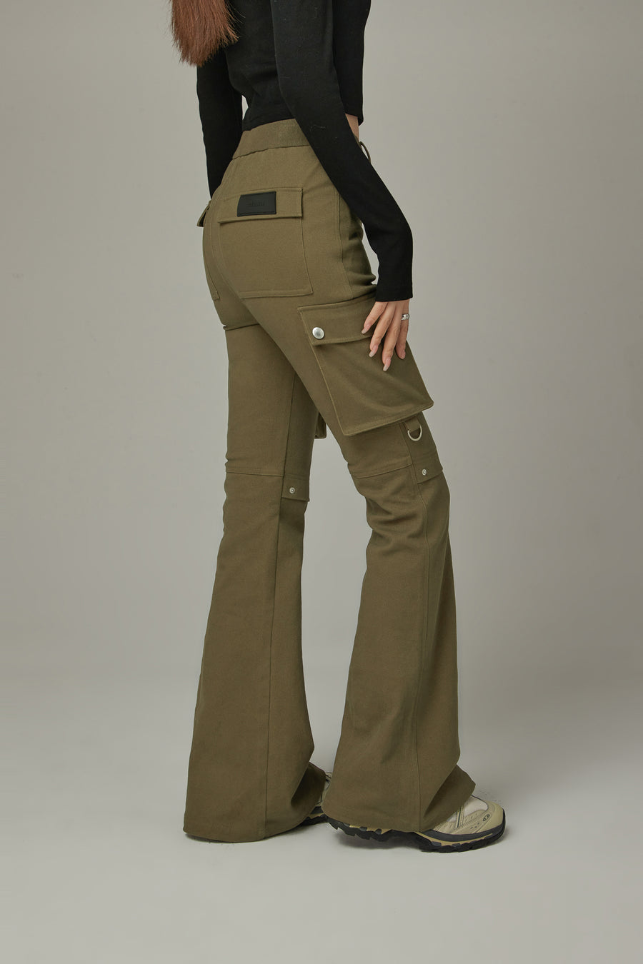 CHUU Pocket Bootcut Daily Pants