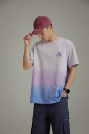 Logo Gradient Boxy T-Shirt