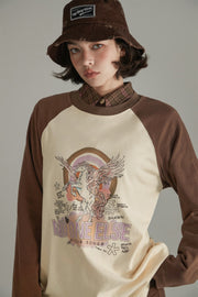 Raglan Color Pegasus T-Shirt