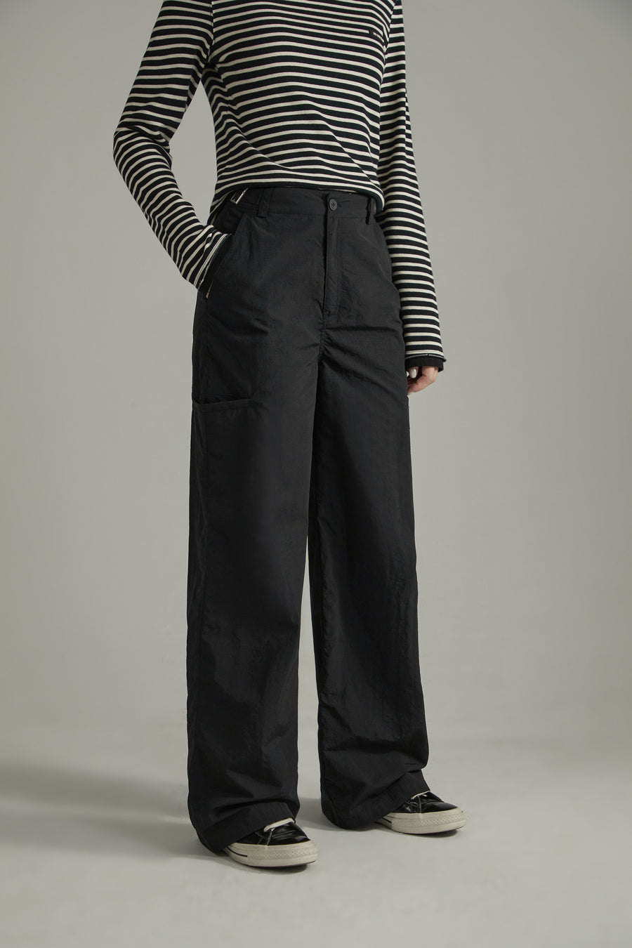 CHUU Wide Daily Casual Pants