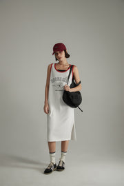 Noe Sleeveless Long T-Shirt Dress