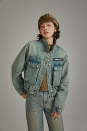 Big Pocket Denim Jacket