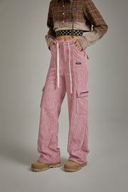 Pocket Wide String Pants