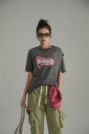 Logo Vintage Daily Loose Fit T-Shirt