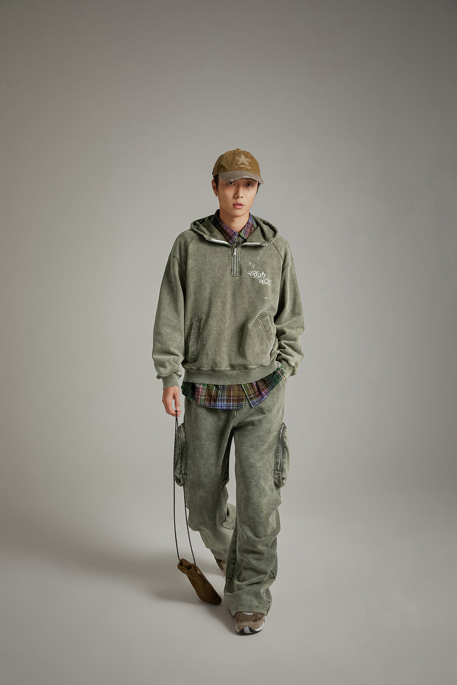 CHUU Pocket Wide Casual Pants