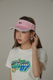 Cotton Colorblocked Suncap