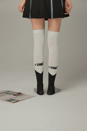 Color Over The Knee Socks