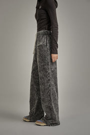 Printed Wide Pants