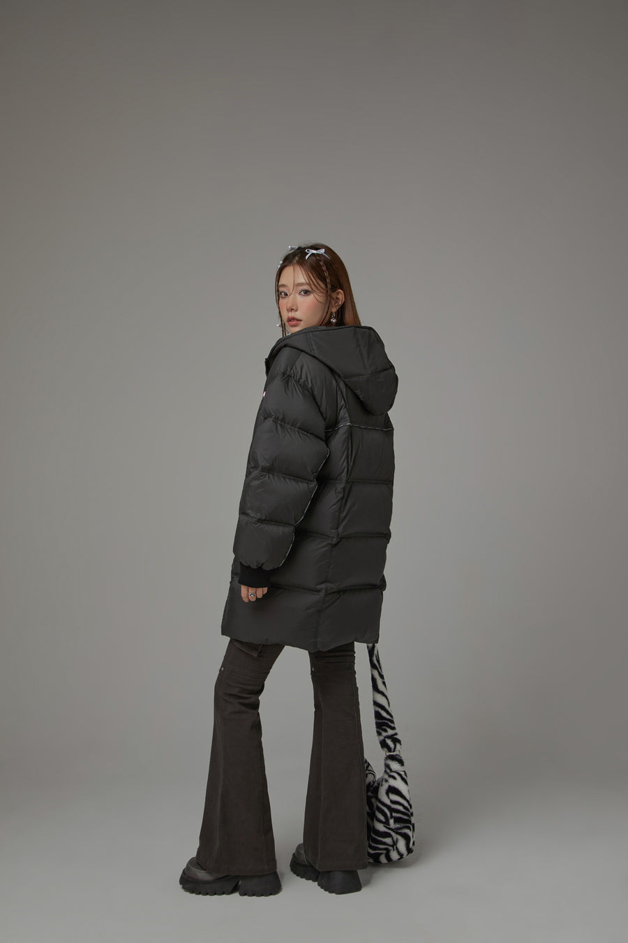 CHUU Hooded Duck Down Padded Jacket