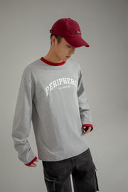 Peripherie Logo Line Color Long Sleeve T-Shirt