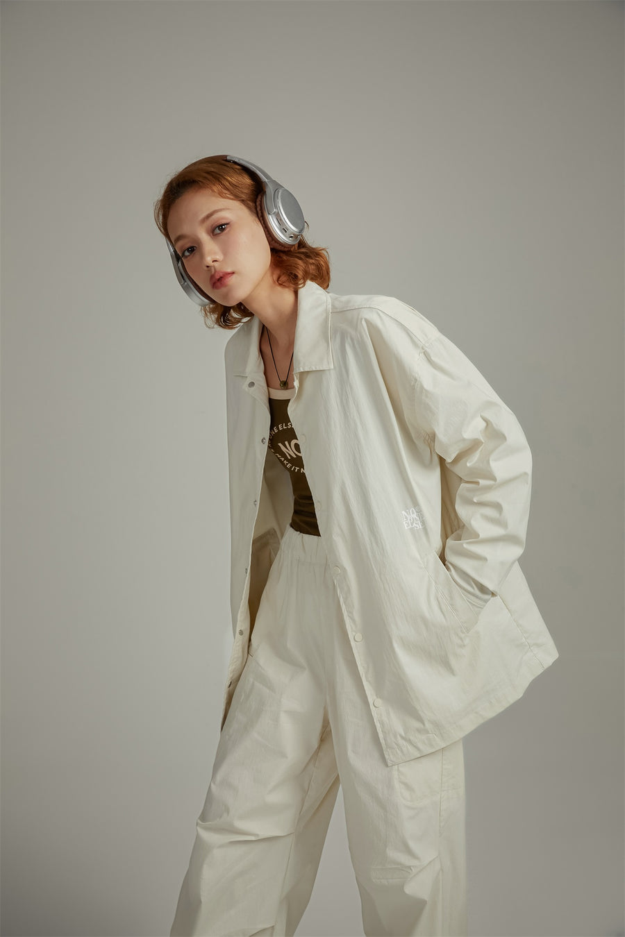 CHUU Basic Solid Overfit Shirt