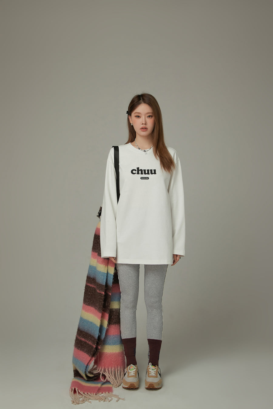 CHUU Basic Boxy Color T-Shirt