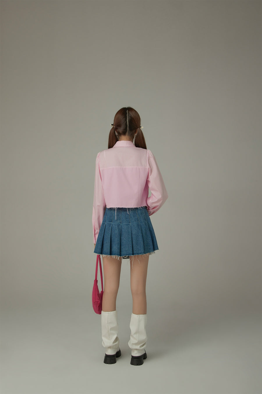 CHUU Color Stripe Long Sleeve Shirt