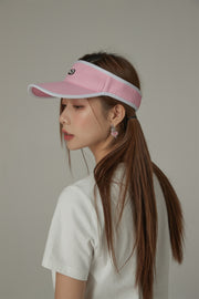 Cotton Colorblocked Suncap