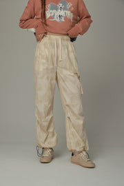 Color Cargo String Pants