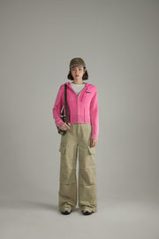 Basic Wide Cargo Pants